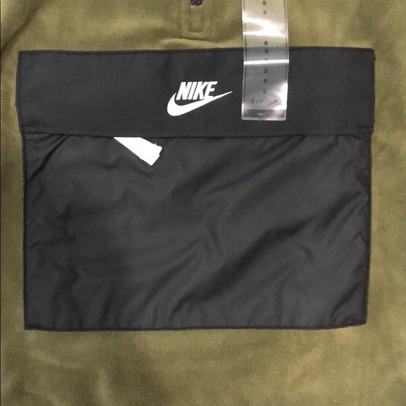 Nike Fleece Zip Up Pullover Jacket - Picture 4 of 8